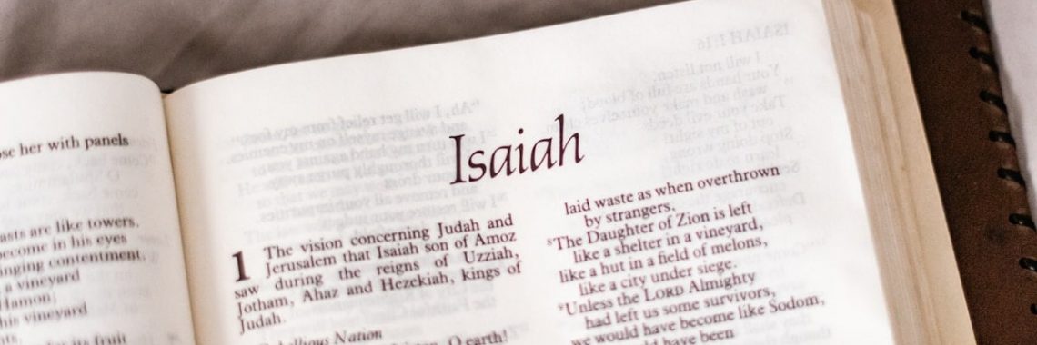 The Bible book of Isaiah